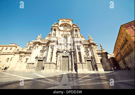 L'église cathédrale de Saint Mary à Murcia Banque D'Images