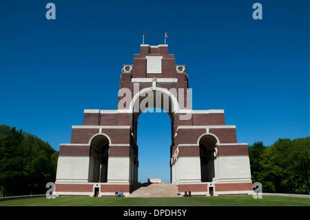 Thiepval mémorial aux disparus de la bataille de la Somme Banque D'Images