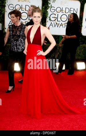 Beverly Hills, CA, USA. 12Th Jan, 2014. Amy Adams aux arrivées pour 71e Golden Globe Awards - Arrivals, le Beverly Hilton Hotel, Los Angeles, CA, 12 janvier 2014. Crédit : Charlie Williams/Everett Collection/Alamy Live News Banque D'Images