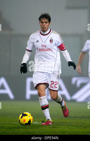 Reggio Emilia, Italie. 12Th Jan, 2014. Kaka (Milan) Football / Soccer : Italien 'Serie' un match entre la U.S. Sassuolo Calcio 4-3 AC Milan au stade Mapei à Reggio Emilia, Italie . Credit : Maurizio Borsari/AFLO/Alamy Live News Banque D'Images