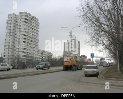 14 Oct 2006 - Piatigorsk, krai de Stavropol, Fédération de Russie - Piatigorsk est une ville sur la rivière Podkumok dans le District fédéral du sud de la Russie a été fondée en 1780, et a été un centre de santé avec des sources d'eau minérale depuis 1803. Au cours des dernières années, la région du Caucase du Nord de la Russie a souffert en raison de sa proximité avec le conflit tchétchène, alors que l'ensemble de la Russie a lutté Banque D'Images