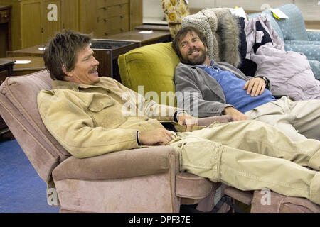 17 novembre 2006 - K57717ES.SMART PEOPLE.FOURNI PAR ES- PHOTOS, INC..TV-FILM STILL.Dennis Quaid et Thomas Haden Church (crédit Image : © Globe Photos/ZUMApress.com) Banque D'Images