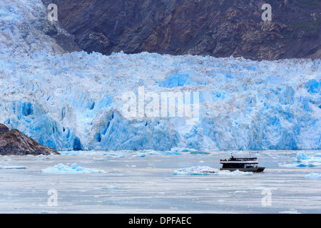 Sawyer Glacier dans le fjord Tracy Arm, Alaska, États-Unis d'Amérique, Amérique du Nord Banque D'Images