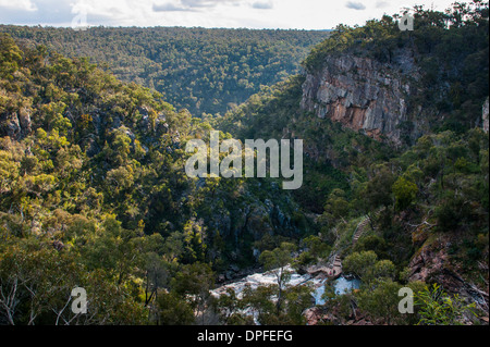 McKenzie Falls dans le Parc National des Grampians, Victoria, Australie, Pacifique Banque D'Images