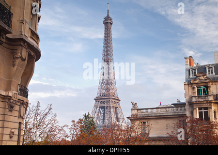 La Tour Eiffel à Paris, France, Europe Banque D'Images