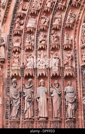 Maisons à colombages de La Petite France, de la Grande Ile, Site du patrimoine mondial de l'UNESCO, Strasbourg, Bas-Rhin, Alsace, France, Europe Banque D'Images