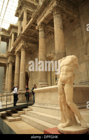 Musée Pergamon de Berlin,Porte du marché de Milet Banque D'Images