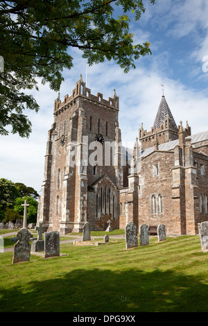 L'église paroissiale de Honiton, Devon Banque D'Images