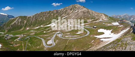 La haute route alpine du Grossglocner - Autriche Banque D'Images