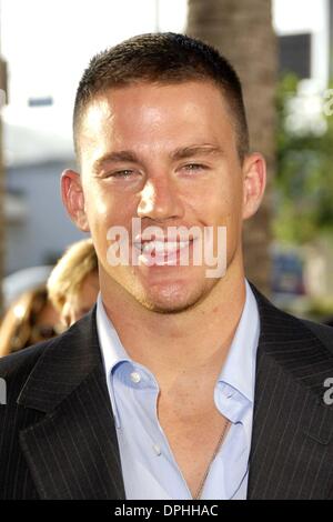 7 août 2006 - Hollywood, Californie, États-Unis - K49268MGE.LOS ANGELES, CA, 07 août 2006.L'actrice Channing Tatum lors de la première du nouveau film de Touchstone Pictures' INTENSIFIER tenue à l'Arclight Cinemas, le 7 août 2006, à Los Angeles.(Image Crédit : © Michael Germana/Globe Photos/ZUMAPRESS.com) Banque D'Images