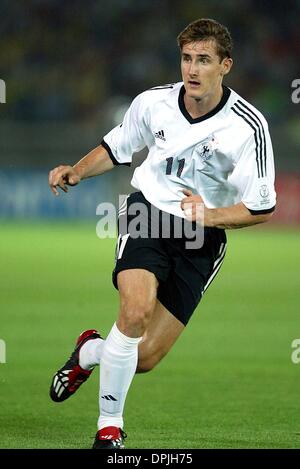 12 mai 2006 - COUPE DU MONDE Allemagne/Brésil - FNL.MIROSLAV KLOSE Allemagne.STADE INTERNATIONAL DE YOKOHAMA.COUPE DU MONDE Allemagne/Brésil FNL.30/06/2002.dib4003.K47872.APERÇU DE LA COUPE DU MONDE 2006.(Image Crédit : © Globe Photos/ZUMAPRESS.com) Banque D'Images