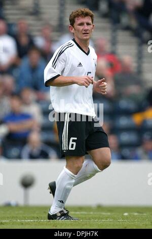 12 mai 2006 - Hampden Park, GLASGOW, ÉCOSSE - PAUL FREIR.ALLEMAGNE.ECOSSE / ALLEMAGNE.Hampden Park, GLASGOW, ÉCOSSE.07/06/2003.N13963.K47872.APERÇU DE LA COUPE DU MONDE 2006.(Image Crédit : © Globe Photos/ZUMAPRESS.com) Banque D'Images