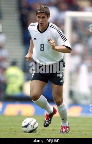 12 mai 2006 - Hampden Park, GLASGOW, ÉCOSSE - Sebastian Kehl.ALLEMAGNE.ECOSSE / ALLEMAGNE.Hampden Park, GLASGOW, ÉCOSSE.07/06/2003.N13969.K47872.APERÇU DE LA COUPE DU MONDE 2006.(Image Crédit : © Globe Photos/ZUMAPRESS.com) Banque D'Images