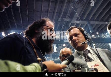 23 octobre 2006 - Allen Ginsberg.Convention Nationale Démocratique.Miami, Floride. 1972. Tommy Noonan / 1972(Credit Image : © Photos Globe/ZUMAPRESS.com) Banque D'Images