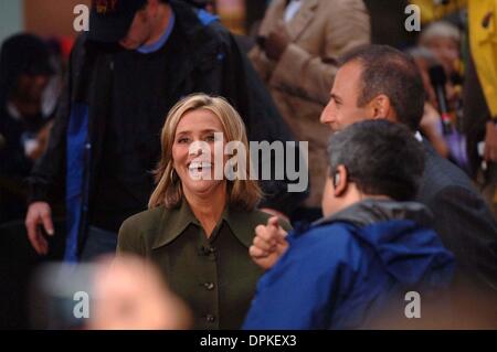 15 septembre 2006 - NBC'S aujourd'hui l'ÉTÉ TOYOTA CONCERT SERIES A EU LIEU À LA NBC STUDIOS À Rockefeller Center, NEW YORK.09-15-2006. ANDREA 2006- RENAULT.MEREDITH VIEIRA.K49865AR(Image Crédit : © Globe Photos/ZUMAPRESS.com) Banque D'Images