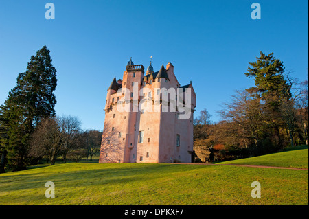 Craigievar Castle, par Alford, Aberdeenshire. La région de Grampian. 9198 SCO. Banque D'Images