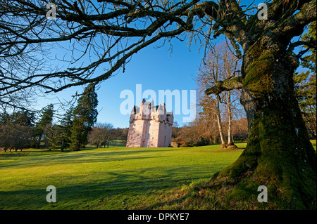 Craigievar Castle, par Alford, Aberdeenshire. La région de Grampian. 9206 SCO. Banque D'Images