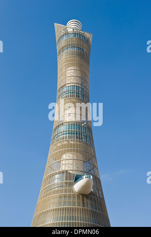 Qatar, Doha, l'Aspire Tower à Doha City Sports Complex Banque D'Images