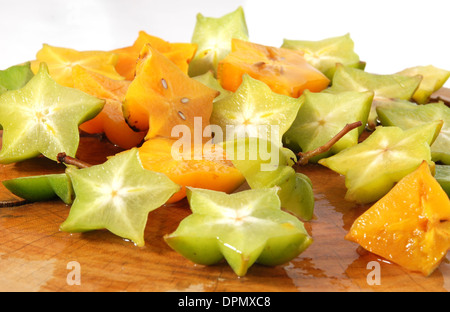 Amazing Star fruits fruits de Thaïlande Banque D'Images