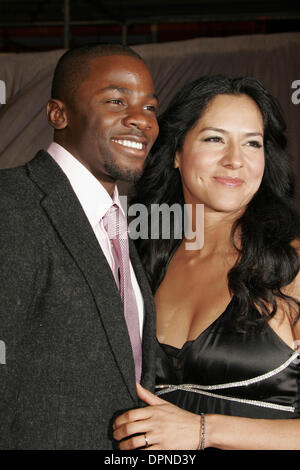 5 janvier 2006 - Hollywood, Californie, USA - DEREK LUKE ET FEMME -.GLOIRE ROAD -PREMIÈRE MONDIALE -.Pantages Theatre, à Hollywood, Californie - .01-05-2006 -. NINA PROMMER/ 2006.K46332NP.(Image Crédit : © Globe Photos/ZUMAPRESS.com) Banque D'Images