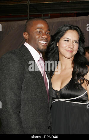 5 janvier 2006 - Hollywood, Californie, USA - DEREK LUKE ET FEMME -.GLOIRE ROAD -PREMIÈRE MONDIALE -.Pantages Theatre, à Hollywood, Californie - .01-05-2006 -. NINA PROMMER/ 2006.K46332NP.(Image Crédit : © Globe Photos/ZUMAPRESS.com) Banque D'Images