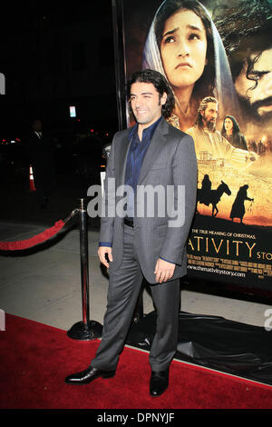 28 novembre 2006 - Los Angeles, Californie, USA - OSCAR ISAAC -.LE RÉCIT DE LA NATIVITÉ - PREMIERE -.l'AMPAS, LOS ANGELES, CALIFORNIE - .11-28-2006 -. NINA PROMMER/ 2006.K50566NP(Image Crédit : © Globe Photos/ZUMAPRESS.com) Banque D'Images