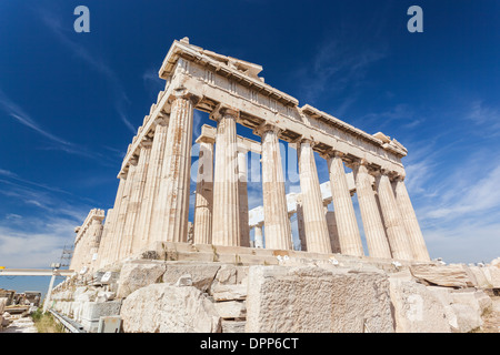 Parthénon, Acropole Grèce Banque D'Images