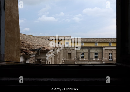 Vues de l'architecture de la Cité du Vatican Banque D'Images