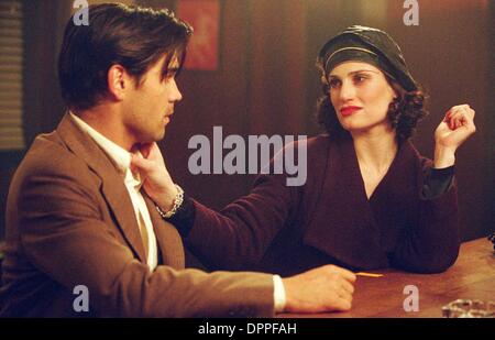 27 février 2006 - K51176ES.'' DEMANDE À LA POUSSIÈRE ''.TV-film.FOURNI PAR Le film stars Colin Farrell, Salma Hayek, Donald Sutherland, Eileen Atkins, Idina Menzel, et Justin Kirk(Image Crédit : © Globe Photos/ZUMAPRESS.com) Banque D'Images