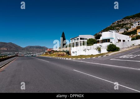 Ville côtière en Afrique du Sud, près de Cape Town Banque D'Images