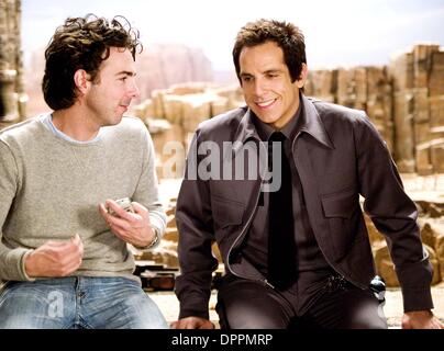 6 novembre 2006 - K51173ES.'' LA NUIT AU MUSÉE ''.TV-film.fourni par le réalisateur Shawn Levy et star Ben Stiller confèrent à l'ensemble de la NUIT AU MUSÉE(Image Crédit : © Globe Photos/ZUMAPRESS.com) Banque D'Images