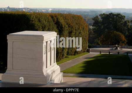 23 Oct 2006 - Arlington, Virginie, États-Unis - La Tombe du Soldat inconnu. (Crédit Image : © Kate Burgess Karwan/ZUMAPRESS.com) Banque D'Images