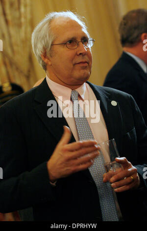 Feb 02, 2009 - Washington, District of Columbia, États-Unis - l'acteur Chevy Chase assiste à la cérémonie d'assermentation de la secrétaire d'Etat américaine, Hillary Clinton. (Crédit Image : © James Berglie/ZUMA Press) Banque D'Images