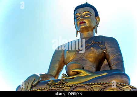 Statue de Bouddha, Dordenma Thimphu, Bhoutan Banque D'Images