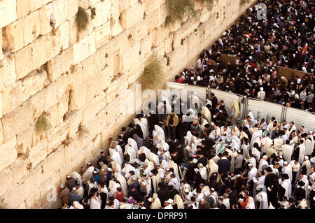 Dec 31, 2008 - Jérusalem, Israël - Photos de Jérusalem Israël. (Crédit Image : © Rafael Ben-Ari/Caméléons Eye/ZUMA Press) Banque D'Images