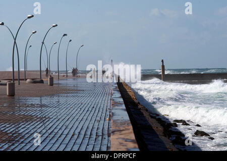 Dec 31, 2008 - Tel Aviv, Israël - Images de Port de Tel Aviv, Israël. (Crédit Image : © Rafael Ben-Ari/Caméléons Eye/ZUMA Press) Banque D'Images