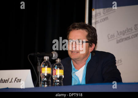 Apr 28, 2009 - Los Angeles, Californie, USA - Michael J. FOX au Los Angeles Times Festival of Books 2009 à l'UCLA, Los Angeles, CA. (Crédit Image : © Deioma Kayte/ZUMA Press) Banque D'Images