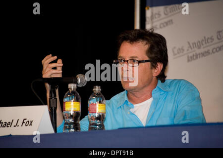 Apr 28, 2009 - Los Angeles, Californie, USA - Michael J. FOX au Los Angeles Times Festival of Books 2009 à l'UCLA, Los Angeles, CA. (Crédit Image : © Deioma Kayte/ZUMA Press) Banque D'Images