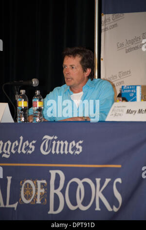 Apr 28, 2009 - Los Angeles, Californie, USA - Michael J. FOX au Los Angeles Times Festival of Books 2009 à l'UCLA, Los Angeles, CA. (Crédit Image : © Deioma Kayte/ZUMA Press) Banque D'Images