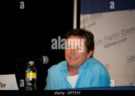 Apr 28, 2009 - Los Angeles, Californie, USA - Michael J. FOX au Los Angeles Times Festival of Books 2009 à l'UCLA, Los Angeles, CA. (Crédit Image : © Deioma Kayte/ZUMA Press) Banque D'Images
