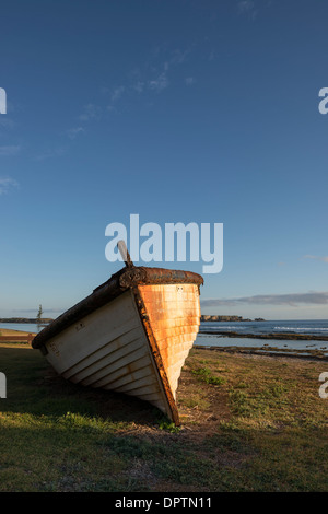 Bateau de pêche, Kingston, l'île Norfolk, l'Australie Banque D'Images