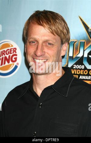 Dec 14, 2008 - Los Angeles, Californie, USA - Skateborder Tony Hawk à la "Spike TV Video Game Awards' qui s'est tenue sur Sony Photo Studios, Los Angeles. (Crédit Image : Â© Paul Fenton/ZUMA Press) Banque D'Images