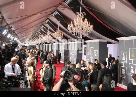 Feb 08, 2009 - Los Angeles, Californie, USA - atmosphère à la 51e Grammy Awards tenue au Staples Center, Los Angeles. (Crédit Image : Â© Paul Fenton/ZUMA Press) Banque D'Images