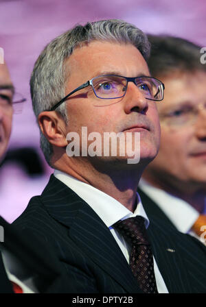 Munich, Allemagne. 16 janvier, 2014. Chef d'Audi Rupert Stadler au cours de l'automobile club ADAC cérémonie de remise de prix pour le 'Gelber Engel 2014' (lit : Ange Jaune) à Munich (Allemagne), 16 janvier 2014. Photo : Tobias Hase/dpa/Alamy Live News Banque D'Images