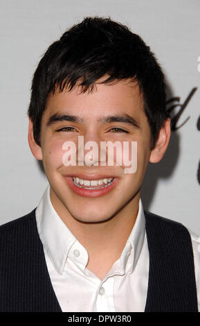 2 décembre 2008 - 4e édition des ''Road pour une guérison'' Gala au Hyatt Regency Century Plaza de Los Angeles, CA 12-02-2008....Image : David Archuleta.... James Diddick/ K60473(JDI Image Crédit : © Globe Photos/ZUMAPRESS.com) Banque D'Images