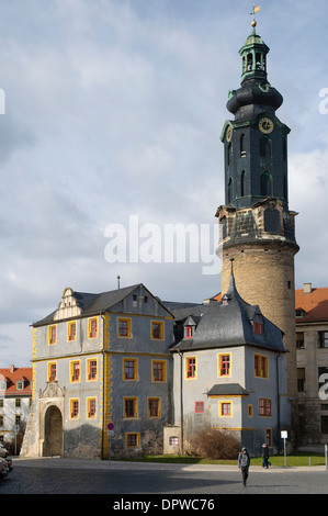 City Palace, Weimar, Thuringe, Allemagne, Europe Banque D'Images