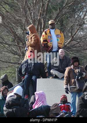 Jan 20, 2009 - Atlanta, Géorgie, États-Unis - n'importe quel point de vue est préférable à pas de la 56e manifestation d'investiture présidentielle au Parc du Centenaire en Géorgie. (Crédit Image : © Timothy L. Hale/ZUMA Press) Banque D'Images