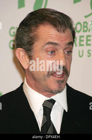 Dec 10, 2008 - New York, NY, USA - l'Acteur Mel Gibson à la 9e Annual Global Green Sustainable Design Awards a eu lieu au Quai 60 à Chelsea Piers. (Crédit Image : © Nancy/Kaszerman ZUMA Press) Banque D'Images