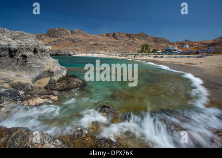 Skinaria Plage, Près de Plakias Rethymnon, Crète, Grèce, de district. Banque D'Images