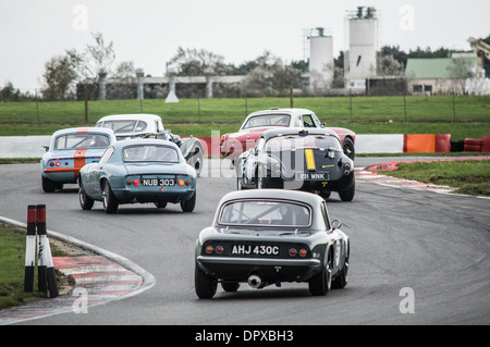 Voitures de sport classique Snetterton Banque D'Images